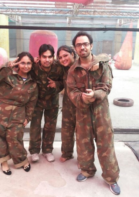 Paintball with Friends