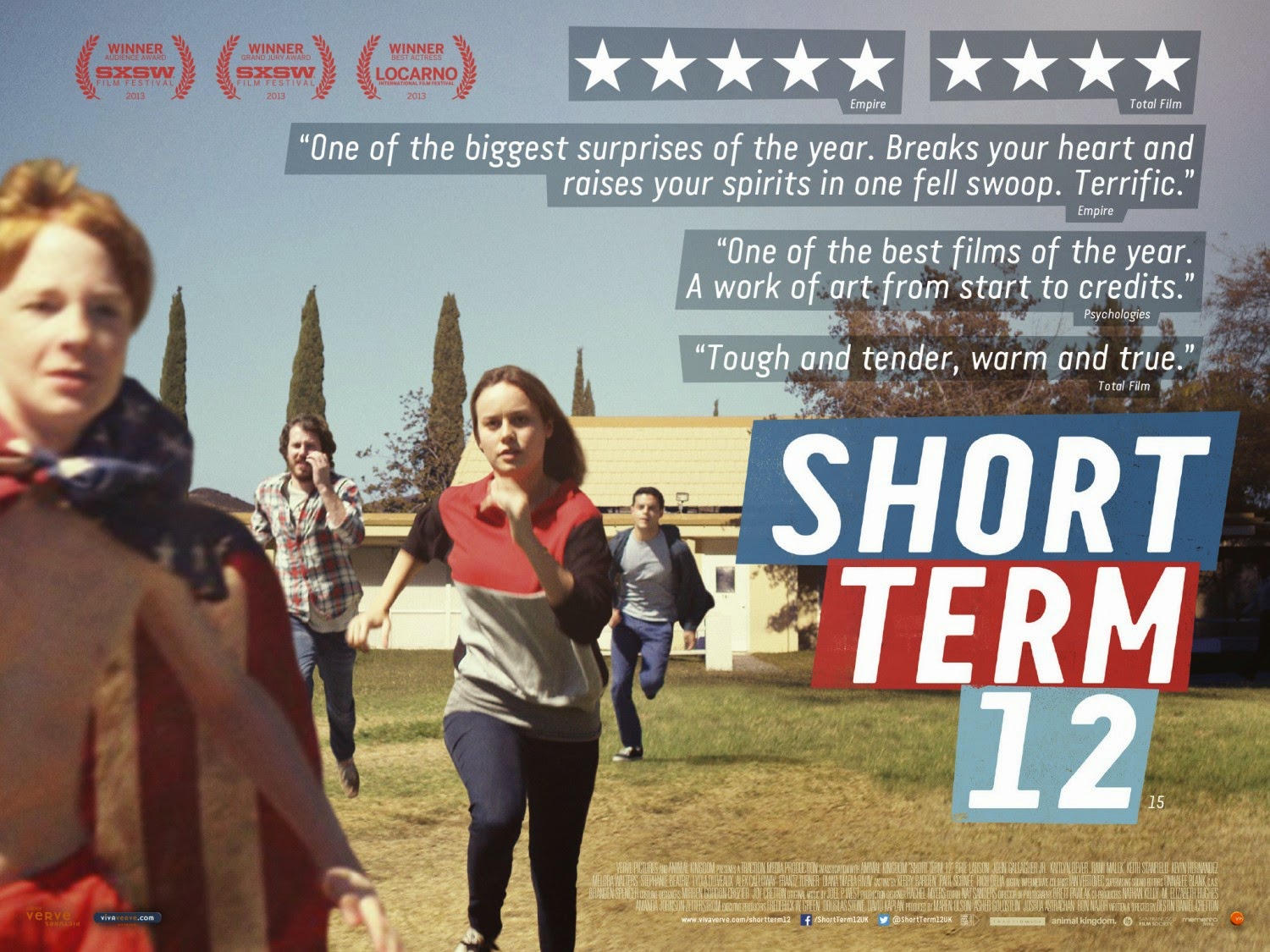 Short Term 12 starring Brie Larson is one of the best Hollywood films since 1990 (Mostly 2000)
