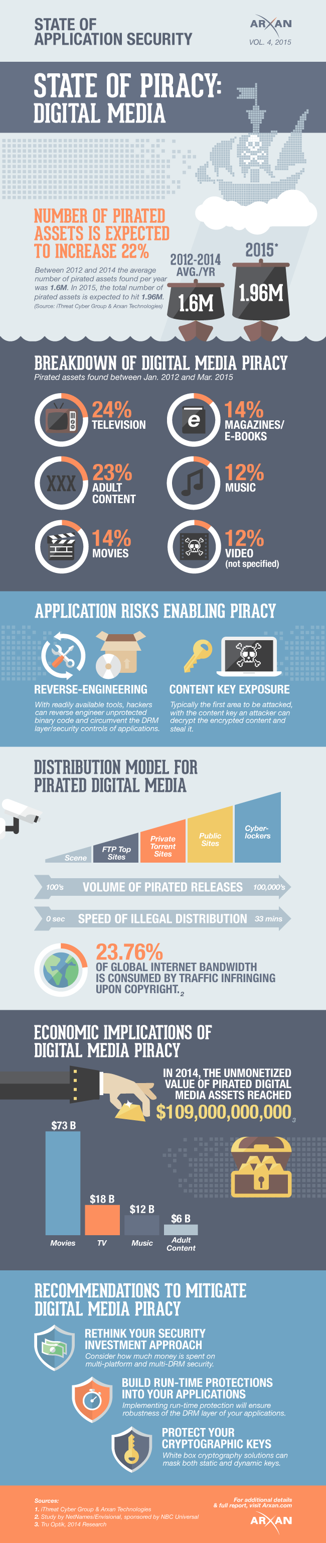 infographic digital media piracy