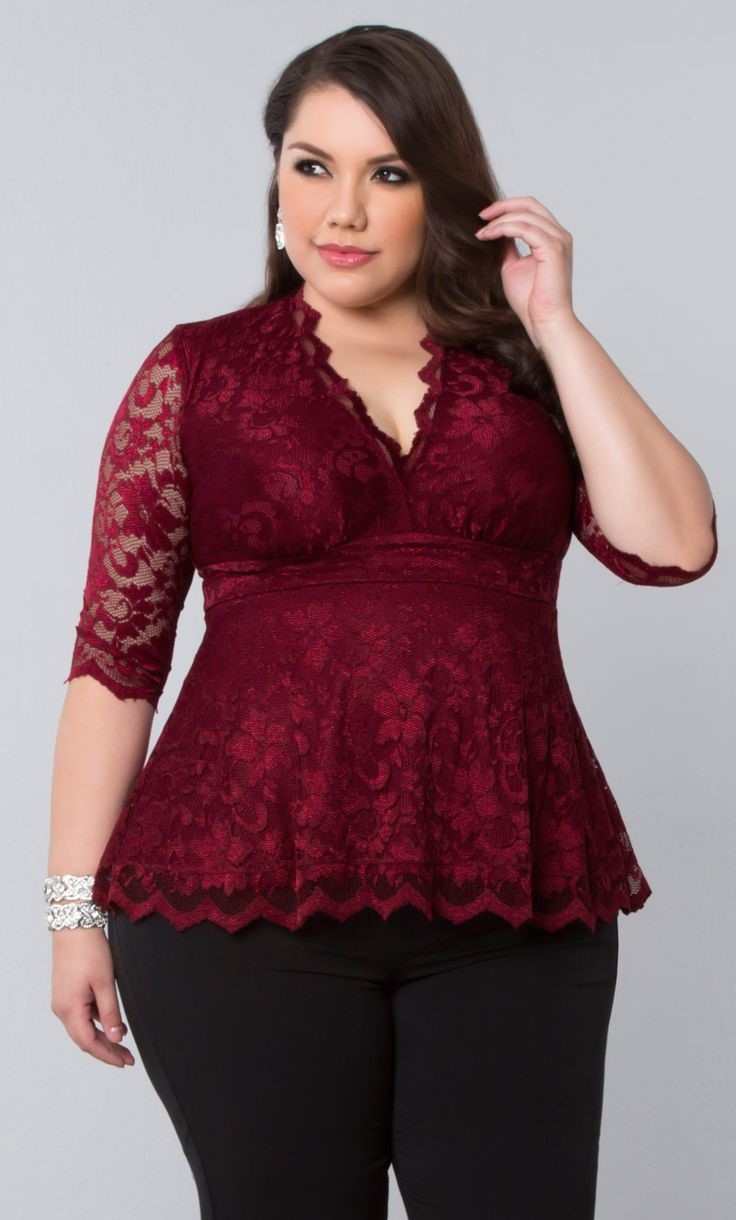 Red dressy blouses for special occasions for women