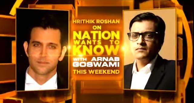 When Hrithik Roshan Met Arnab Goswami – What Were the Expectations?