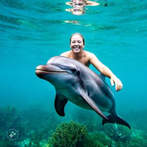 Swimming with Dolphins in the Beauty of Grand Cayman