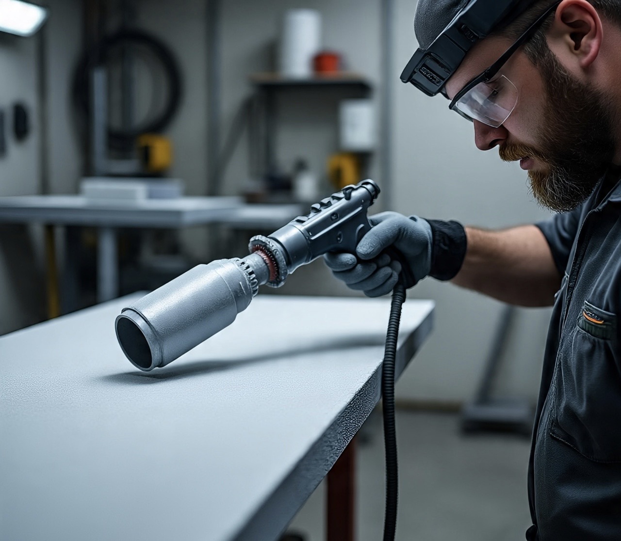 Differences a Professional Powder Coating Gun Makes in Coating Consistency